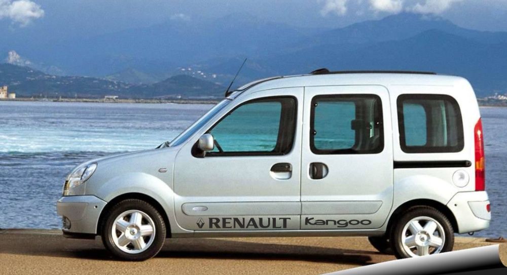 Наклейки на Renault Kangoo.