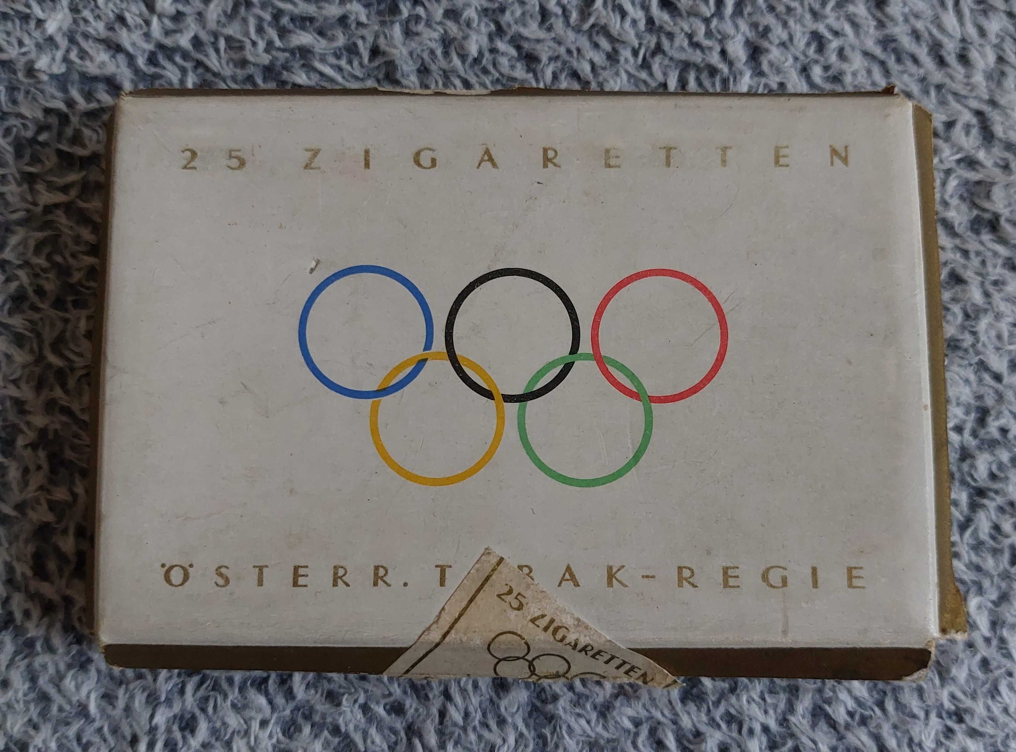 vintage pudełko z 1935 r. Österreichische Tabakregie