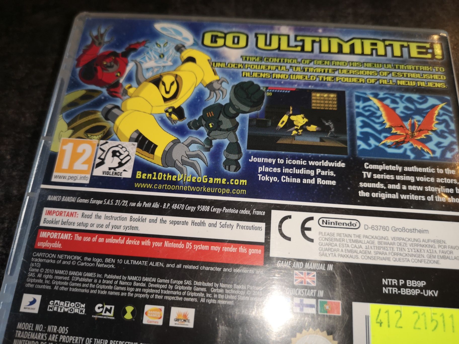 Ben 10 Cosmic Destruction DS NINTENDO gra ANG (możliwość wymiany)
