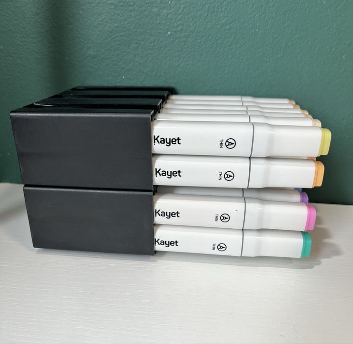 Markery alkoholowe Kayet- 24 sztuk