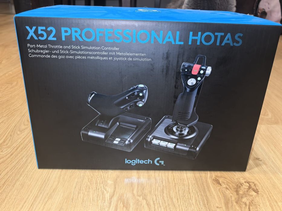 Logitech X52 Professional HOTAS – jak nowy