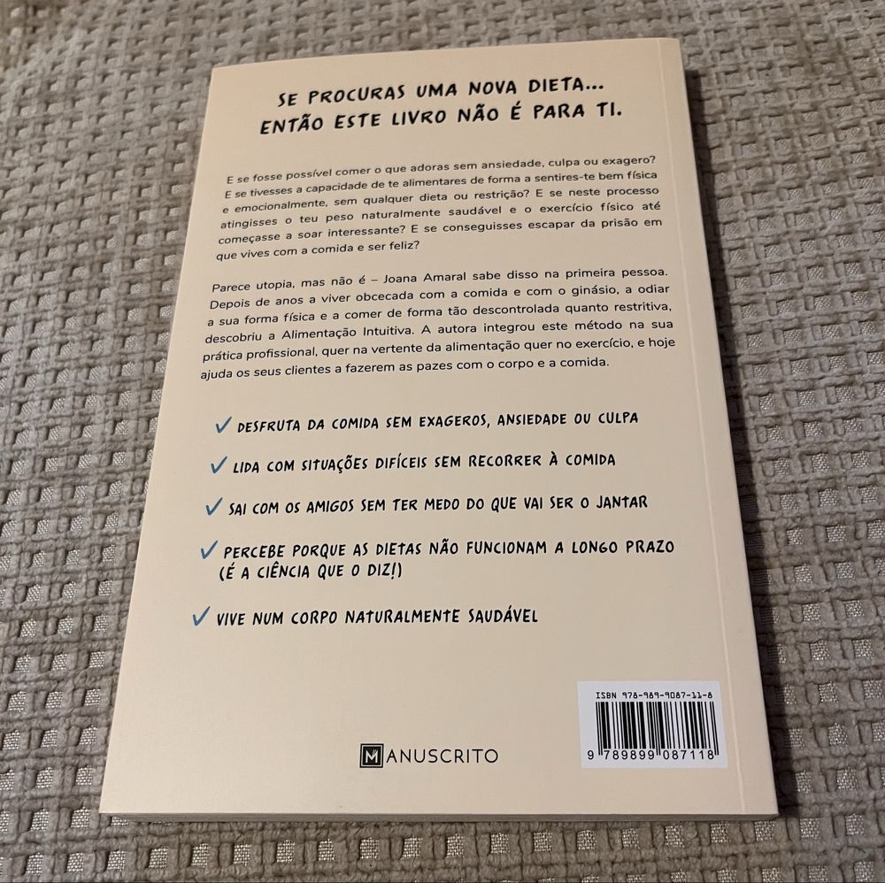 Faz as pazes com a comida - de Joana Amaral