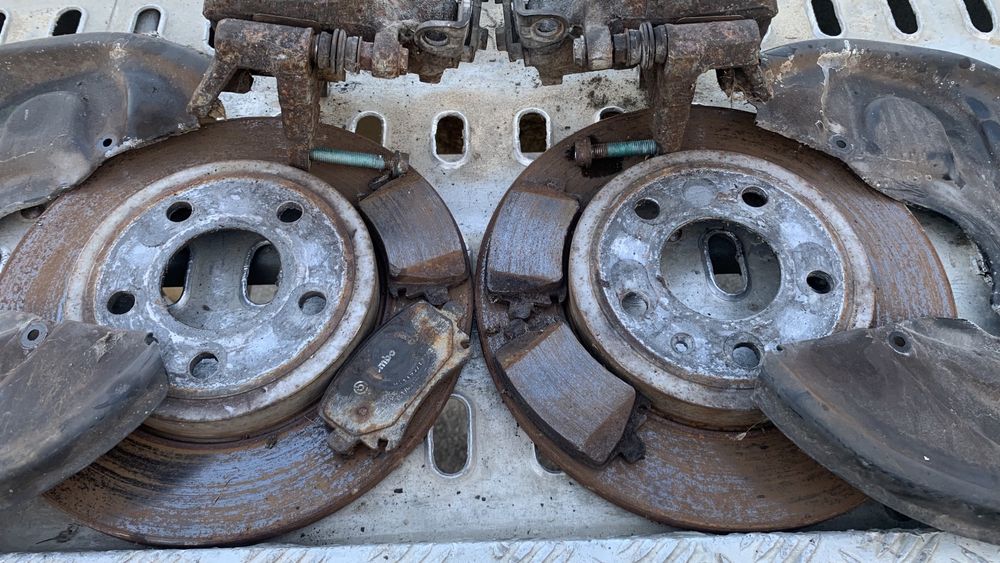 SWAP hamulcy tył na 288mm tarcze zaciski osłony AUDI A4 B6 B7 Exeo