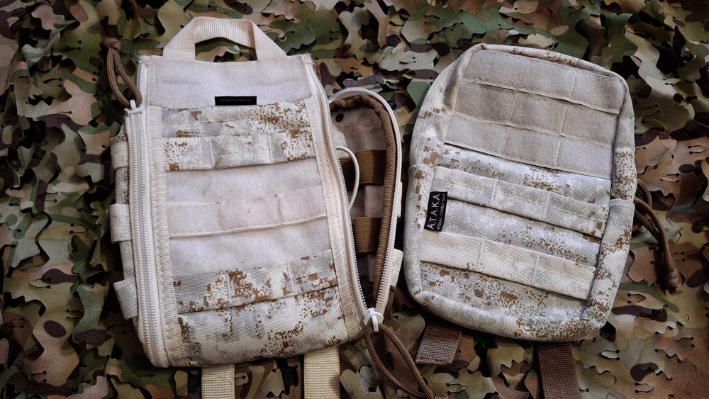 Аптечний білий медичний підсумок ATAKA Gear Snowdrift камуфляж Зима