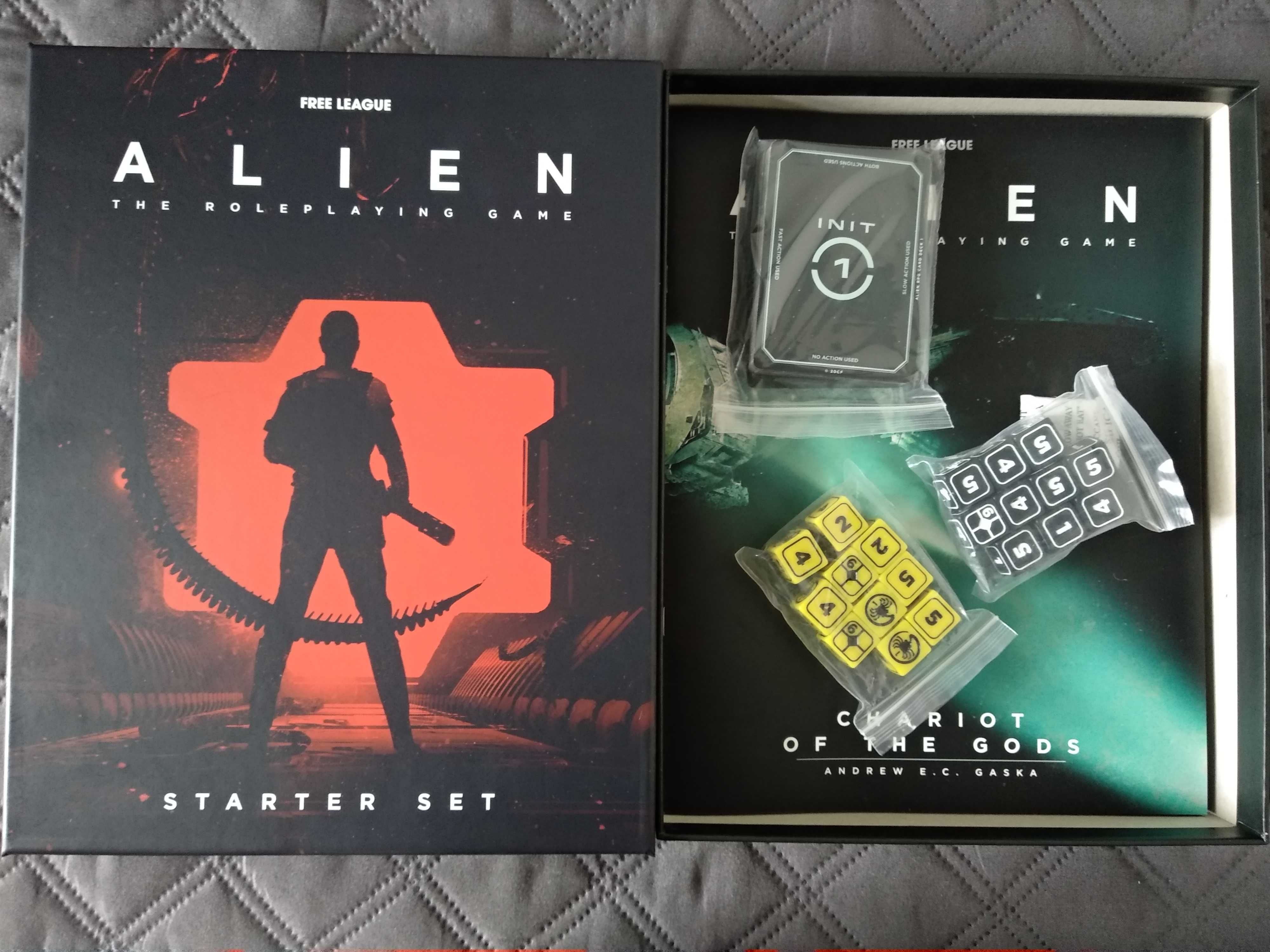 Jogo tabuleiro Alien RPG Starter Set