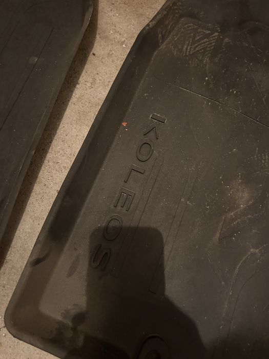 Gumowe dywaniki do renault koleos II 4x komplet jak nowe