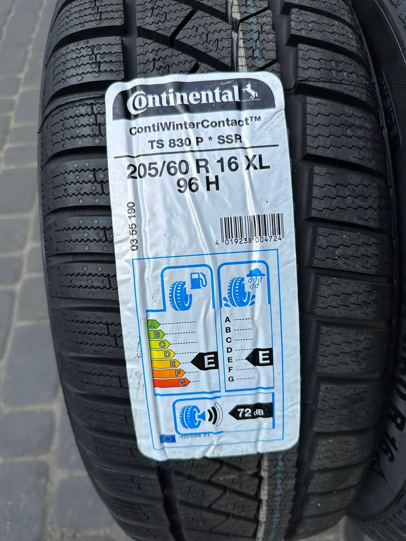 NOWE Opony Continental ContiWinterContact TS830P - 205/60/16