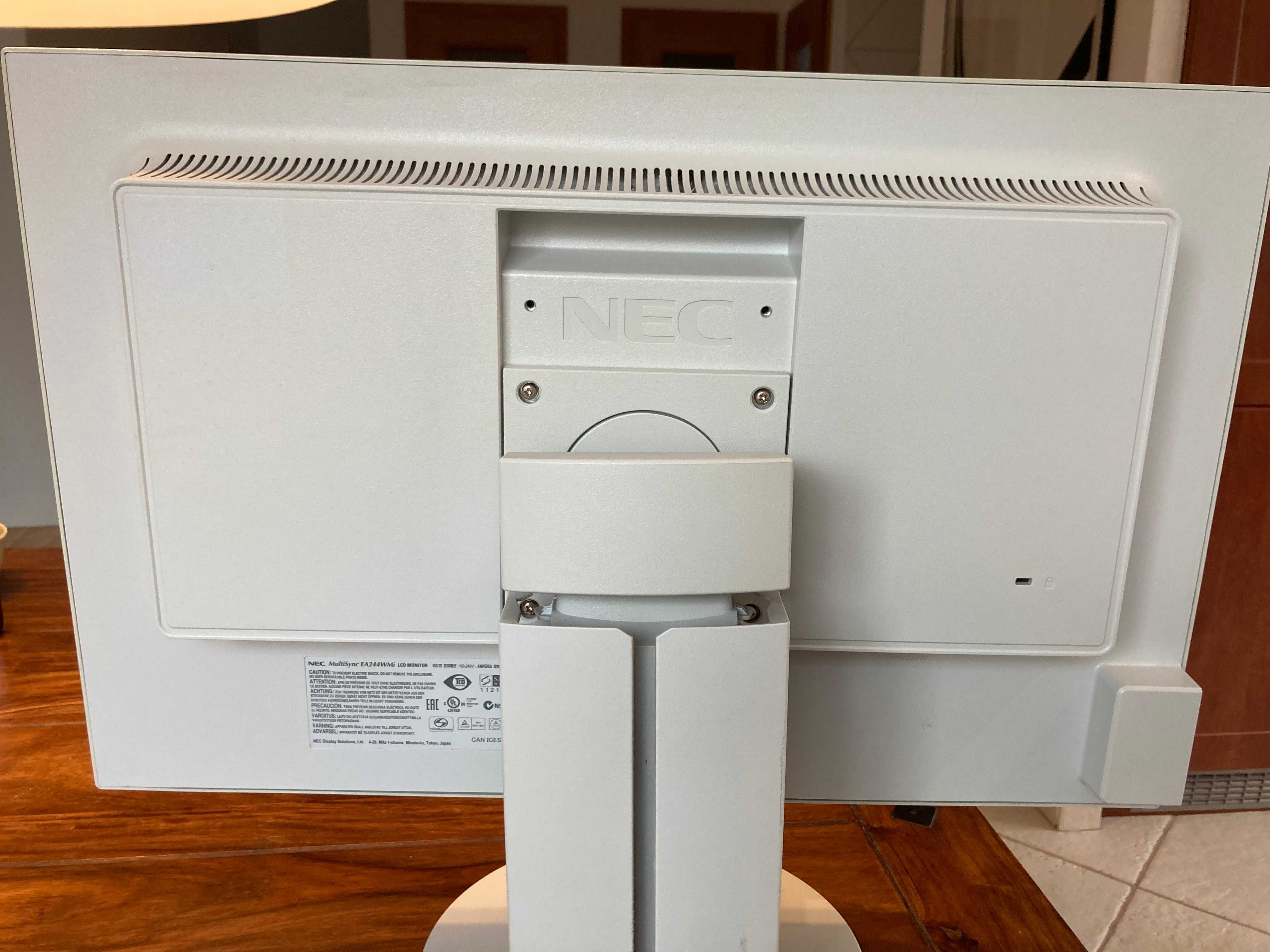 Monitor NEC Multisync EA244WMi 24,1" biały