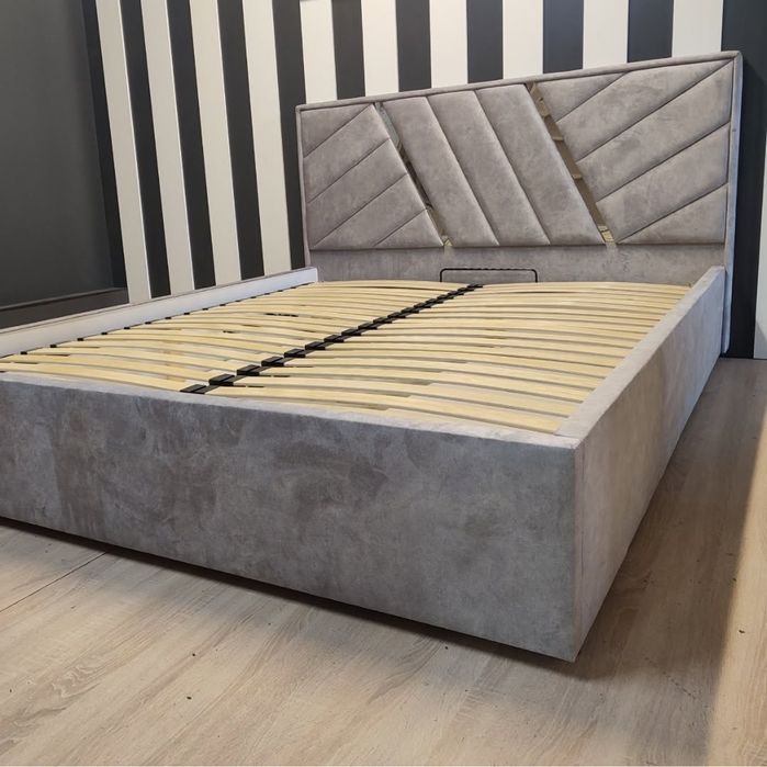 ЯКІСНІ М’які ліжка під замовлення | Будь-які розміри та тканини