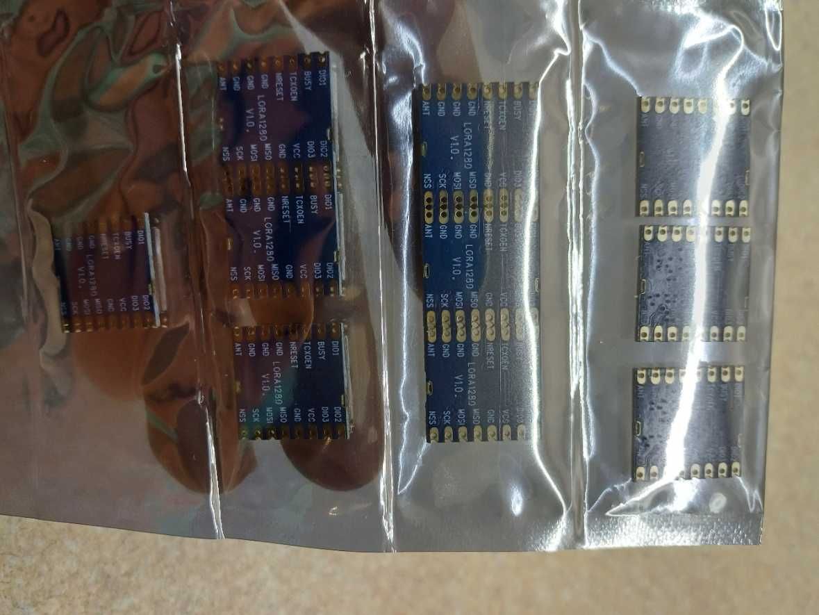 LoRa 1280-TCXO-FCC/CE - RED радиочастотный модуль 2,4 ГГц. Цукорок