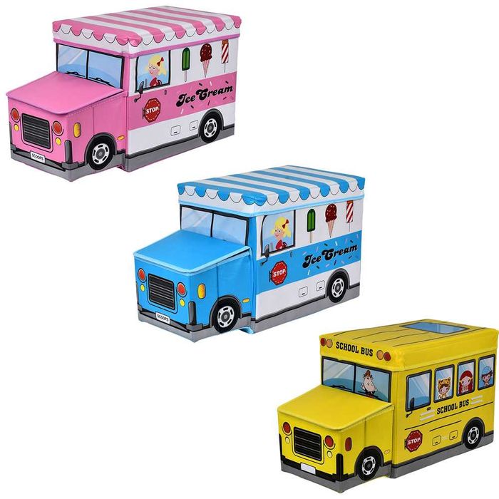 корзина пуфик для игрушек разные