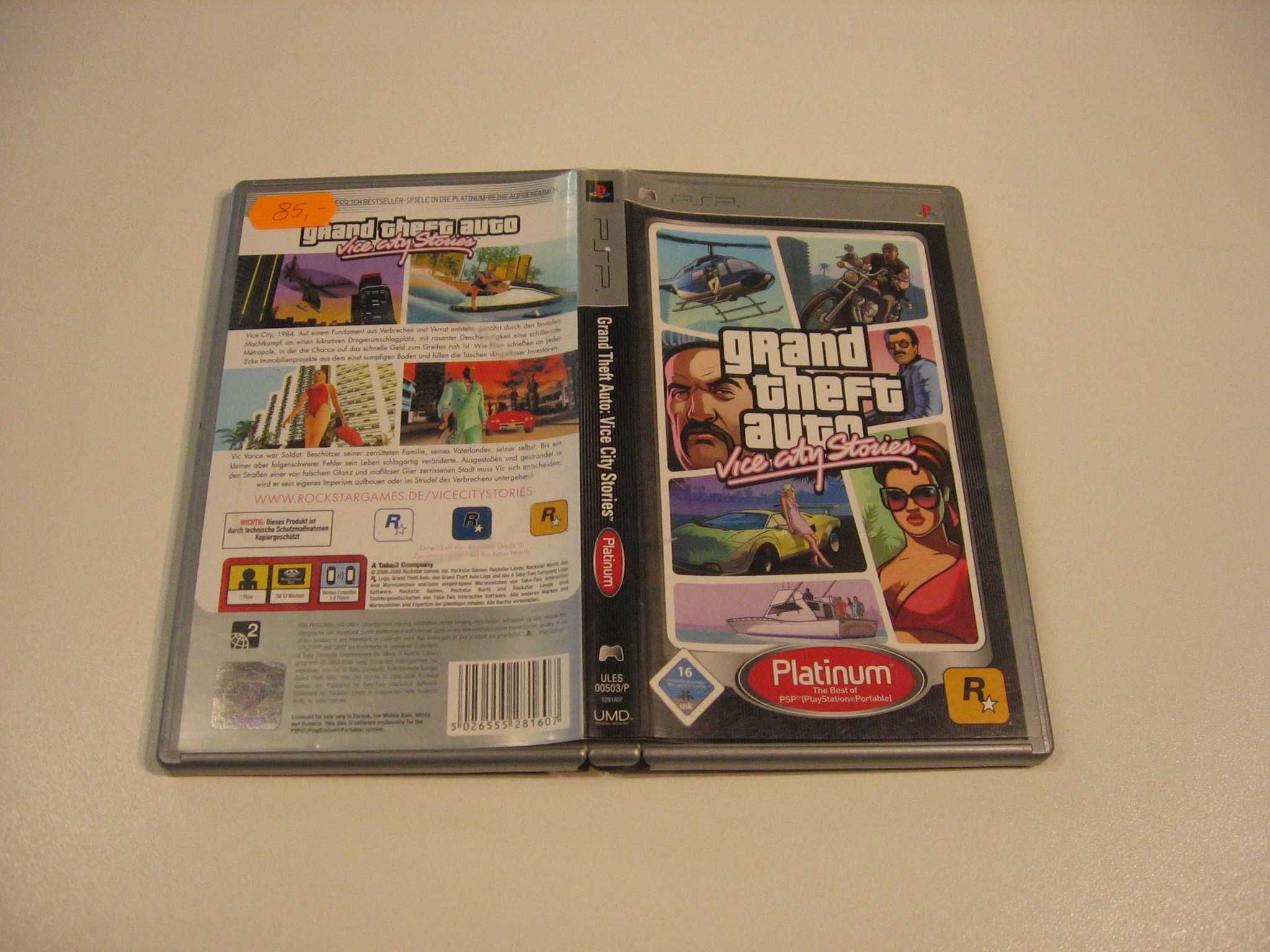 Grand Theft Auto Vice City Stories GTA - GRA PSP - Opole 3948