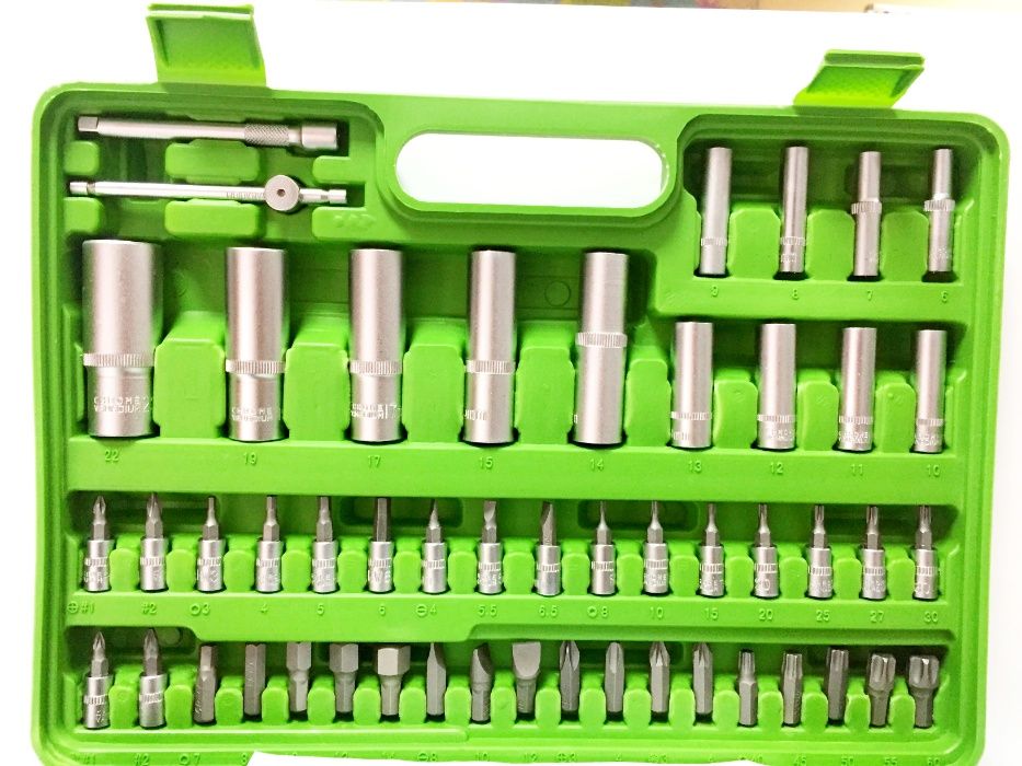 Набор головок ключей инструментов 108 шт рожковые ключи Качество