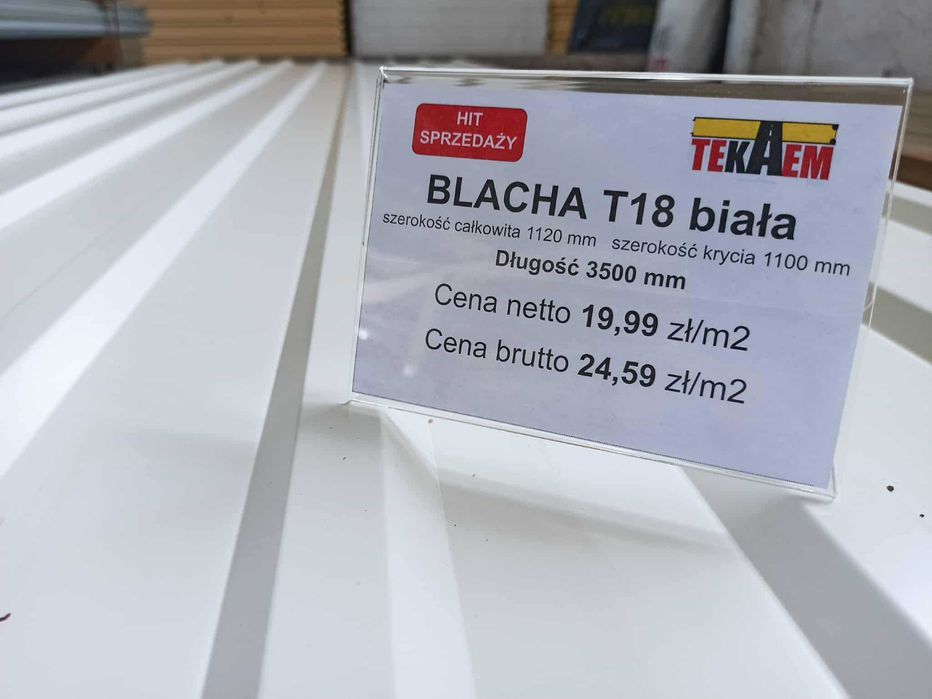Blacha trapezowa T7  Brąz Mat II gatunek