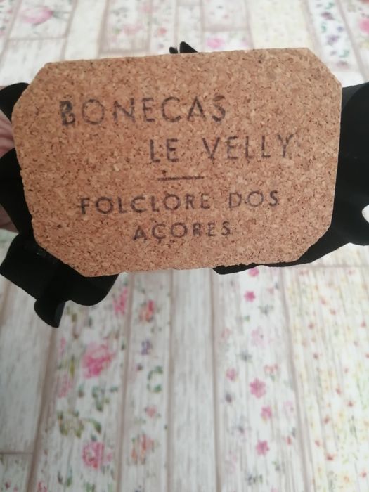 Boneca LE Velly, folclore dos Açores, feita à mão.