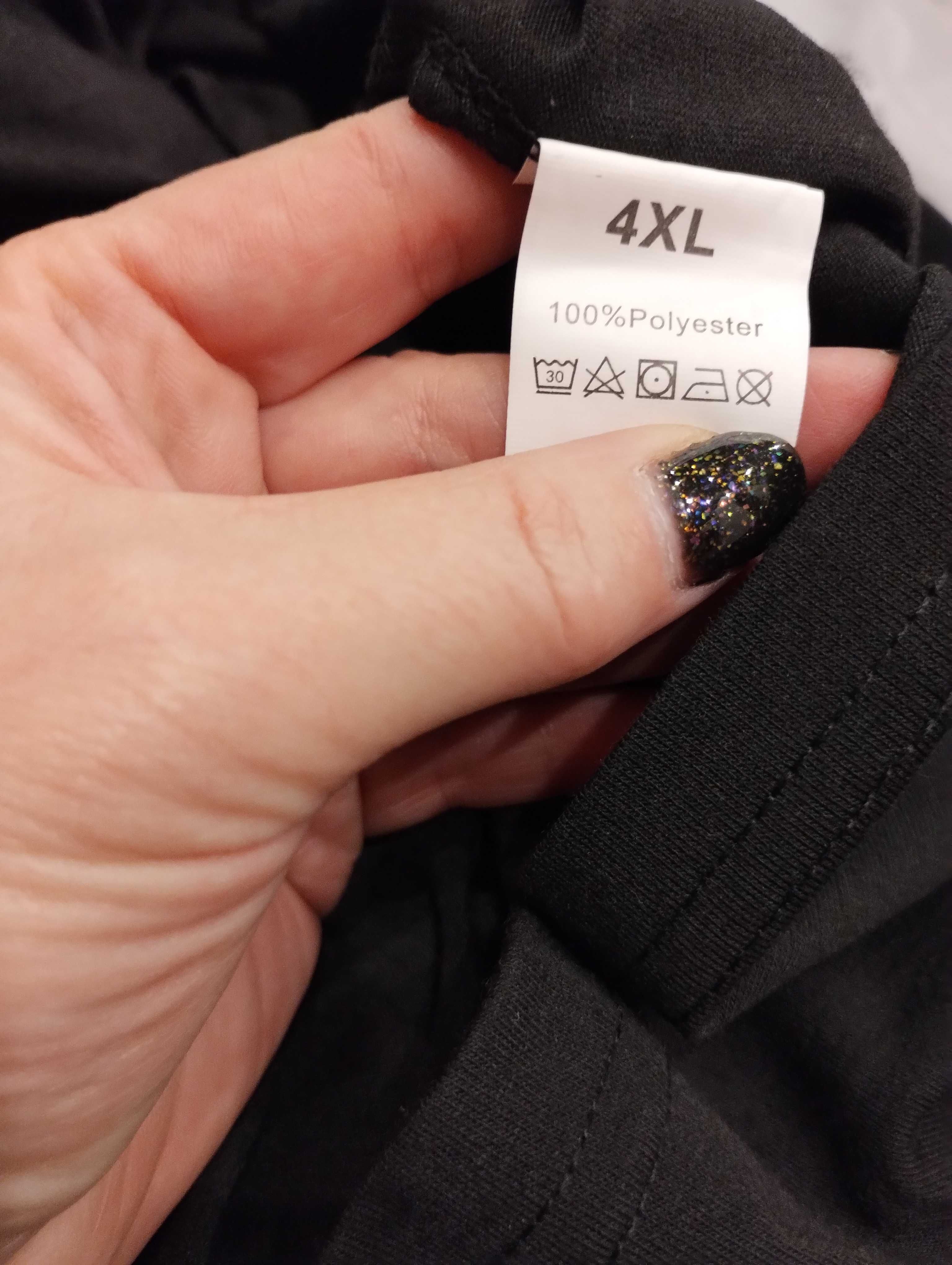 Bluzeczka Plus size 4XL z fajnym bucikiem