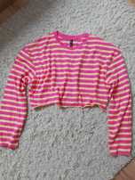 Bluzka koszulka crop top długi rękaw nowa Sinsay bez metki M