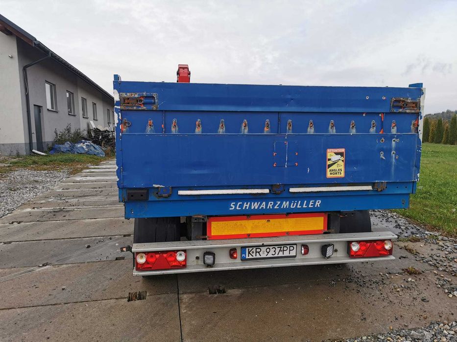 Przyczepa Schwarzmuller burtówka
