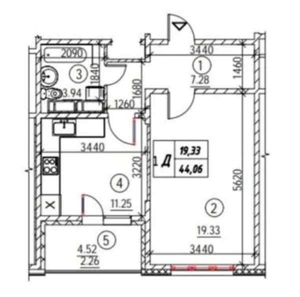 Продаж квартири, ЖК Навігатор 2, без податків, з ремонтом.