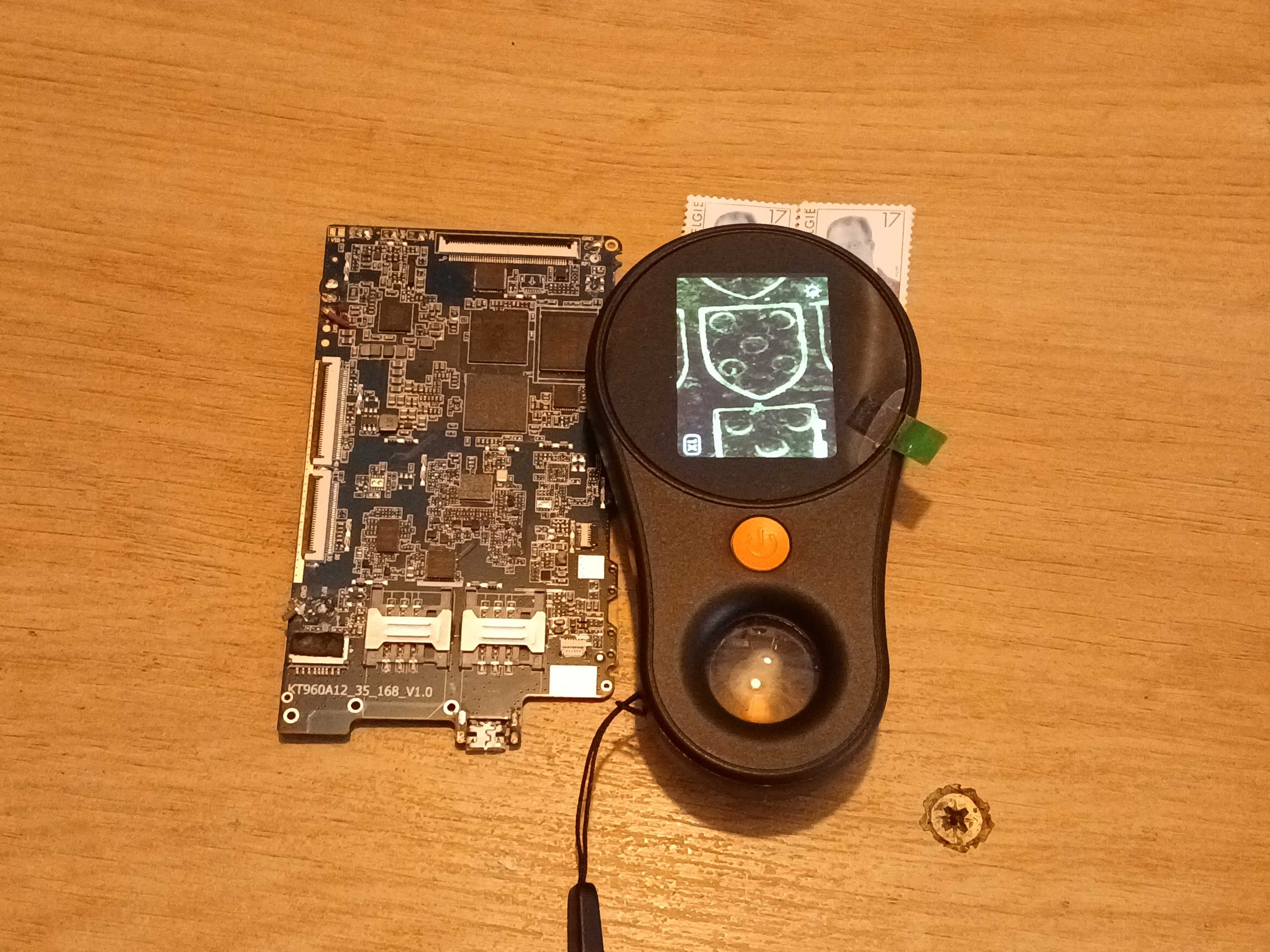 Testado Ok - Lupa + Microscopio Digital