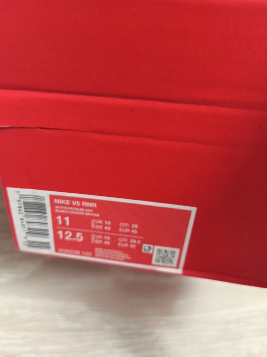 Чоловічі кросівки nike V5 RNR, 45 розмір
