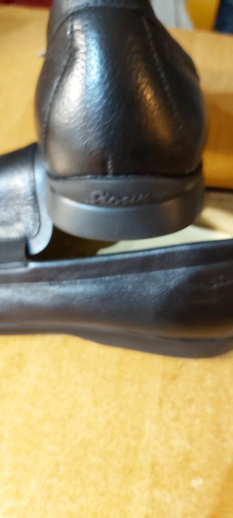 SIOUX  Ecco Mokassin 9 1/2G handgenaht skórzane wygodne super  29cm