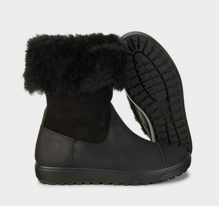 Ecco 36 35 чоботи жіночі зимові сапоги черевики ботинки взуття ессо