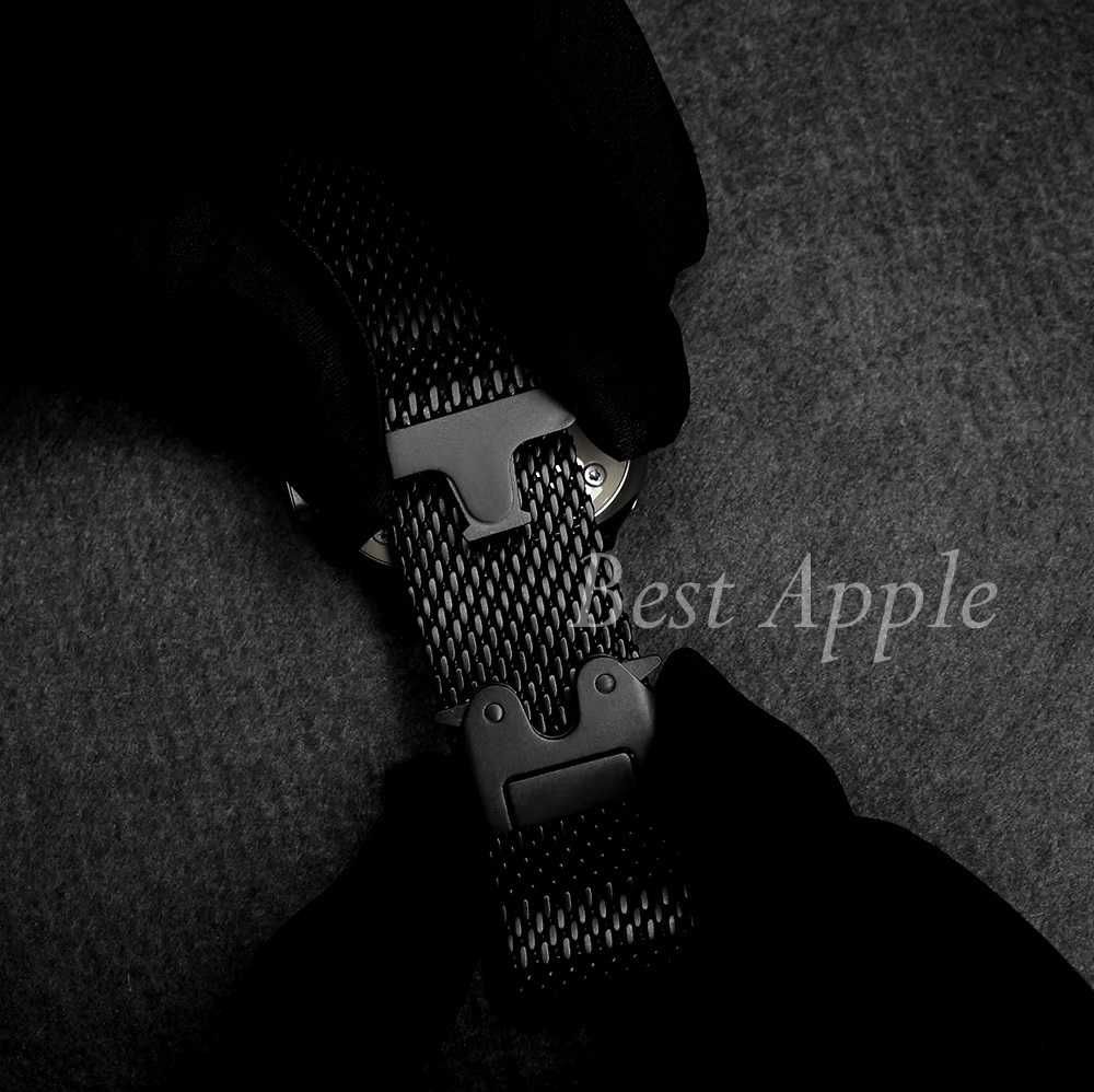 NEW! Браслет з нержавіючої сталі Milanese Loop для Apple Watch Ultra49
