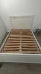 Vendo estrutura de cama de casa l+ estrado de madeira do IKEA