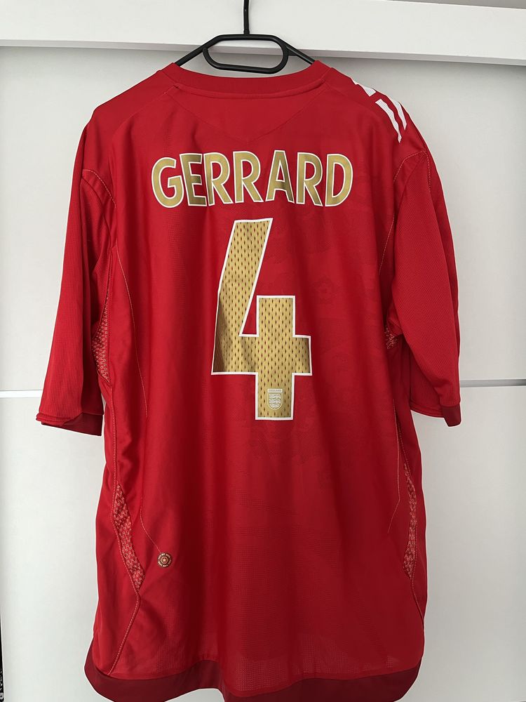 Koszulka piłkarska Steven Gerrard Anglia Liverpool Premier League