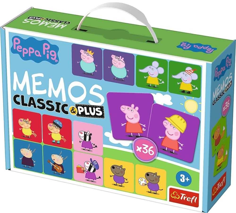 Gra - Memos - Peppa Pig - gra pamięciowa