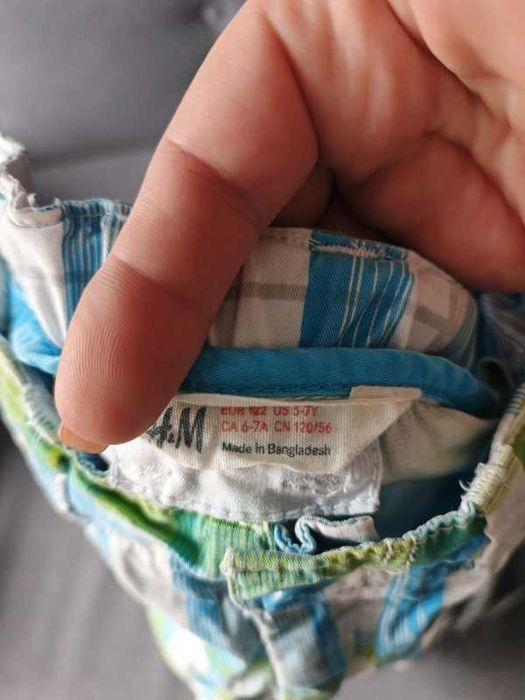 Spodenki chłopięce H&M 122