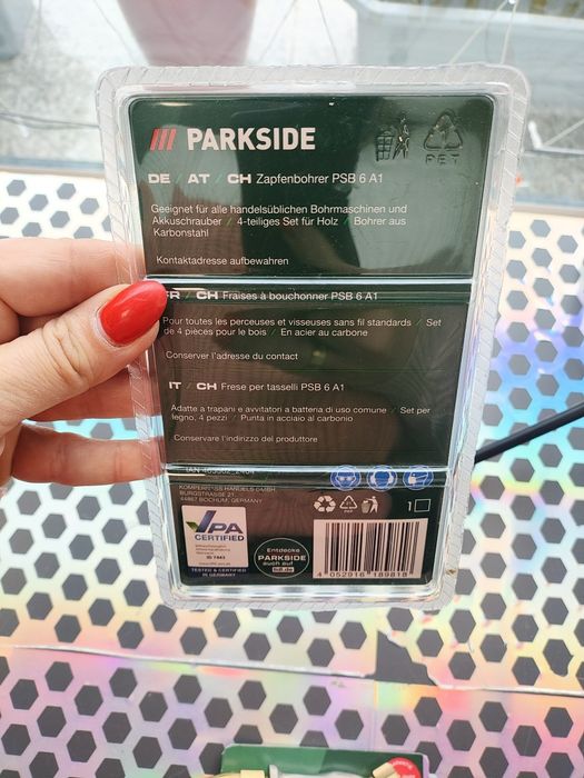 Wiertła Parkside zestaw