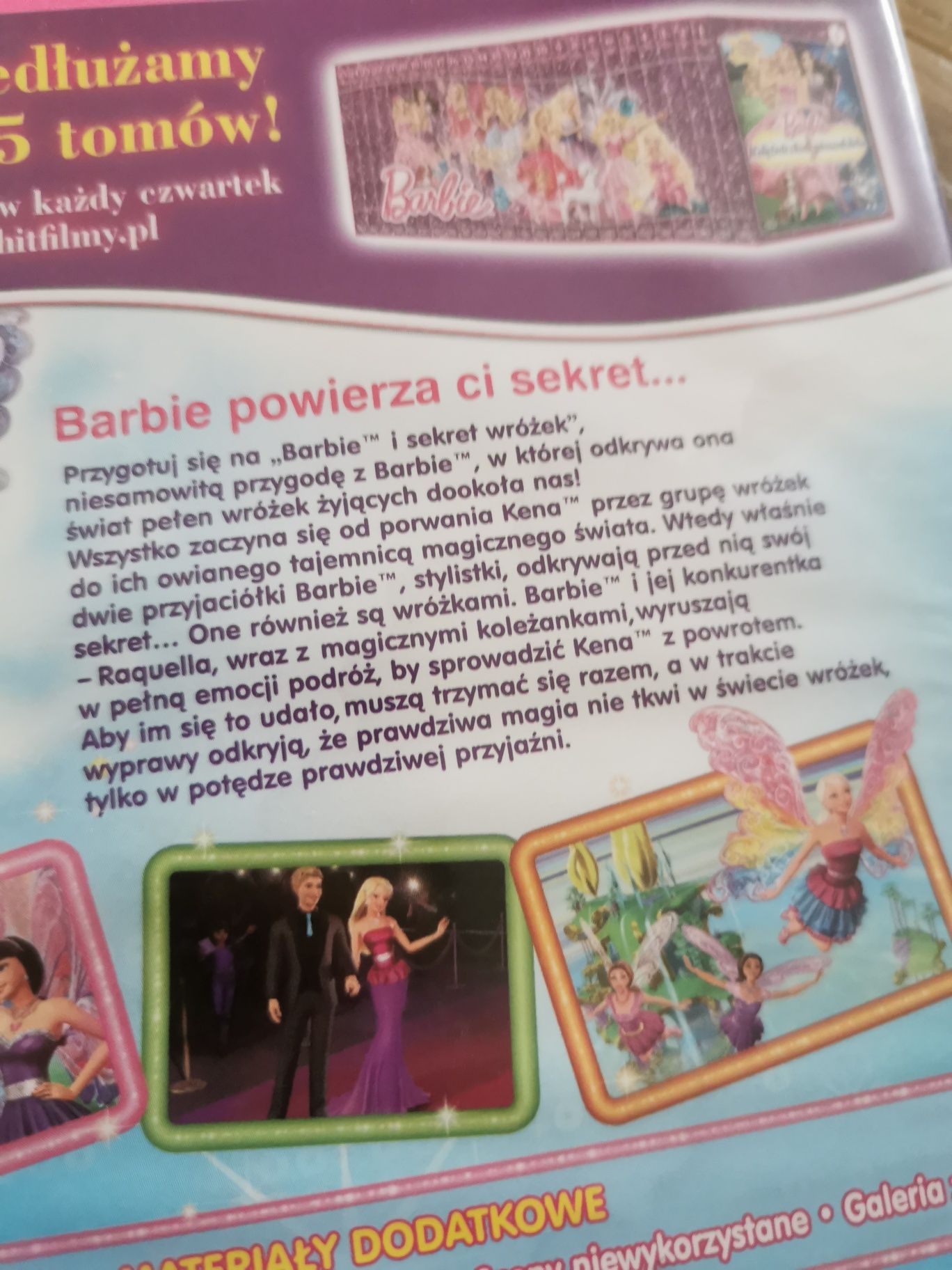 Zestaw 3 płyt barbie