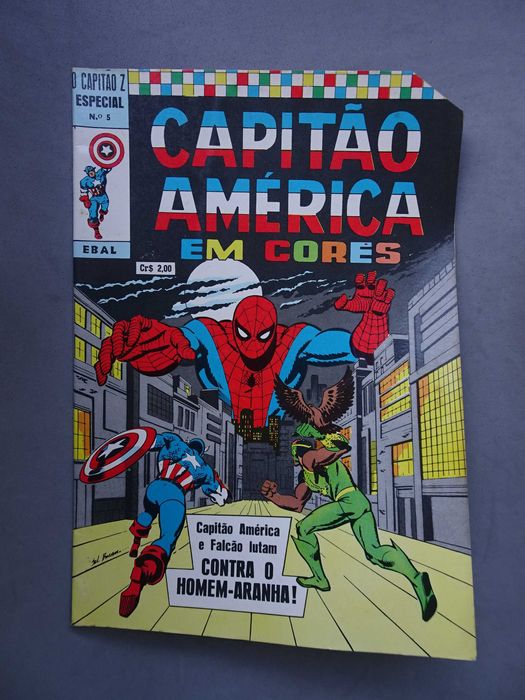Livro - EBAL - Capitão América especial nº 5