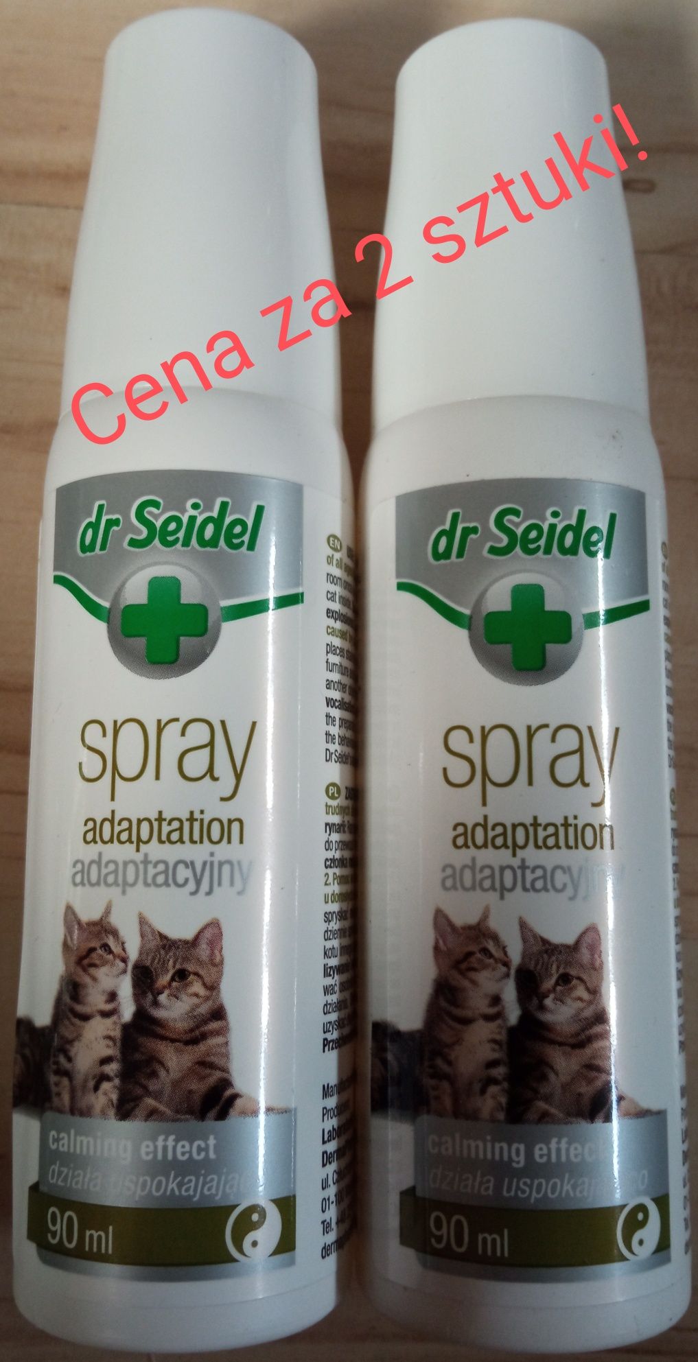 Spray adaptacyjny dla kota 2 sztuki
