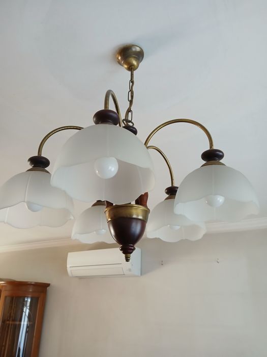 2 candeeiros de teto