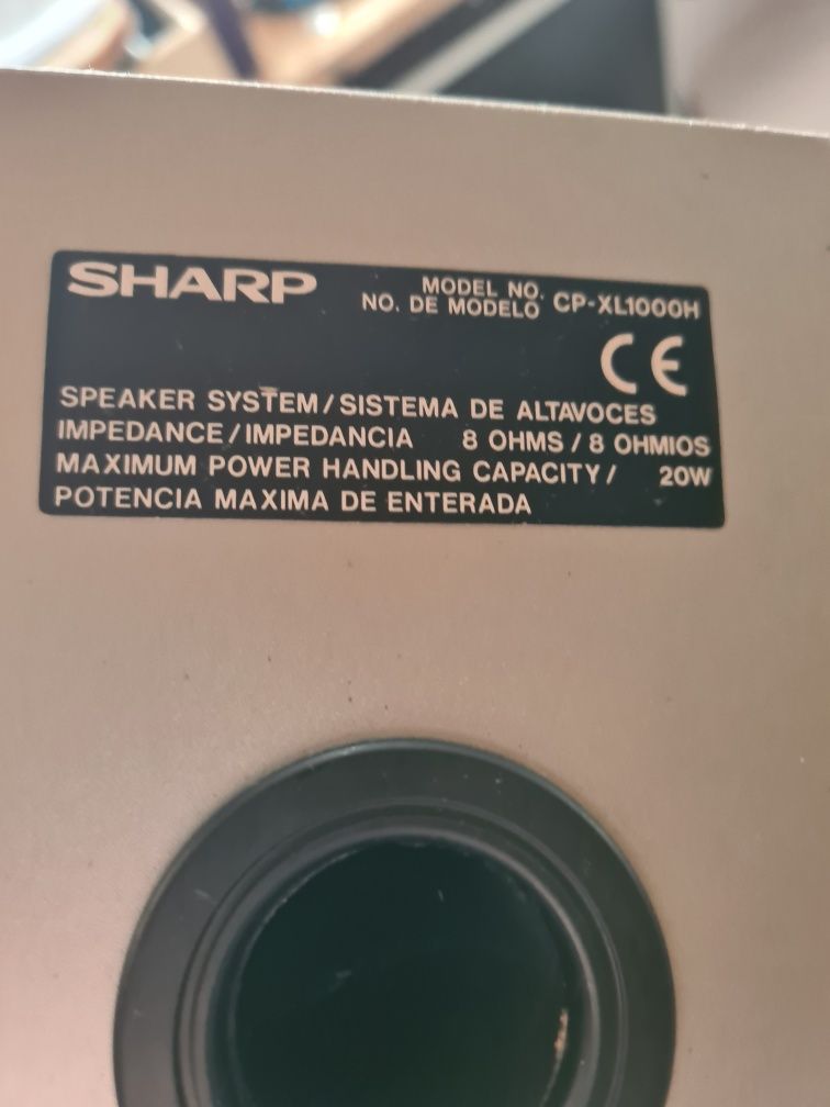 Głośniki Sharp 20W 8OHM CP-XL1000H
