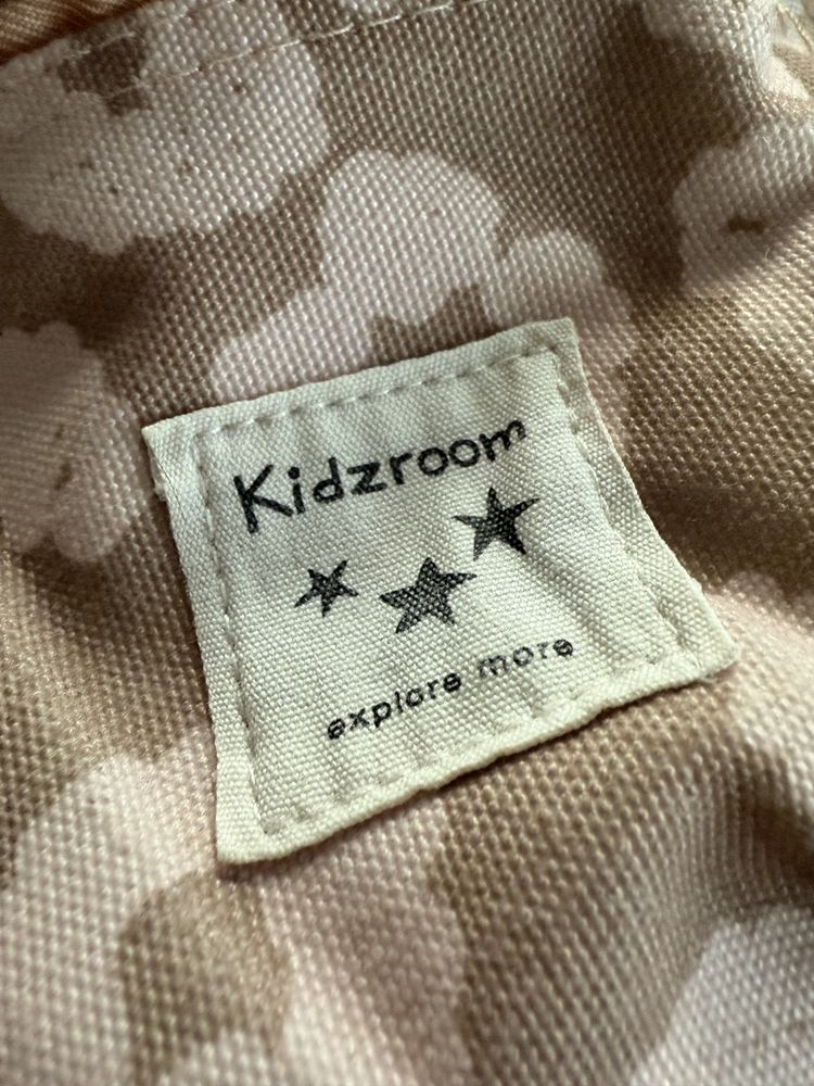 Plecak KIDZROOM mały w pantetkę centki różowy beżowy do przedszkola