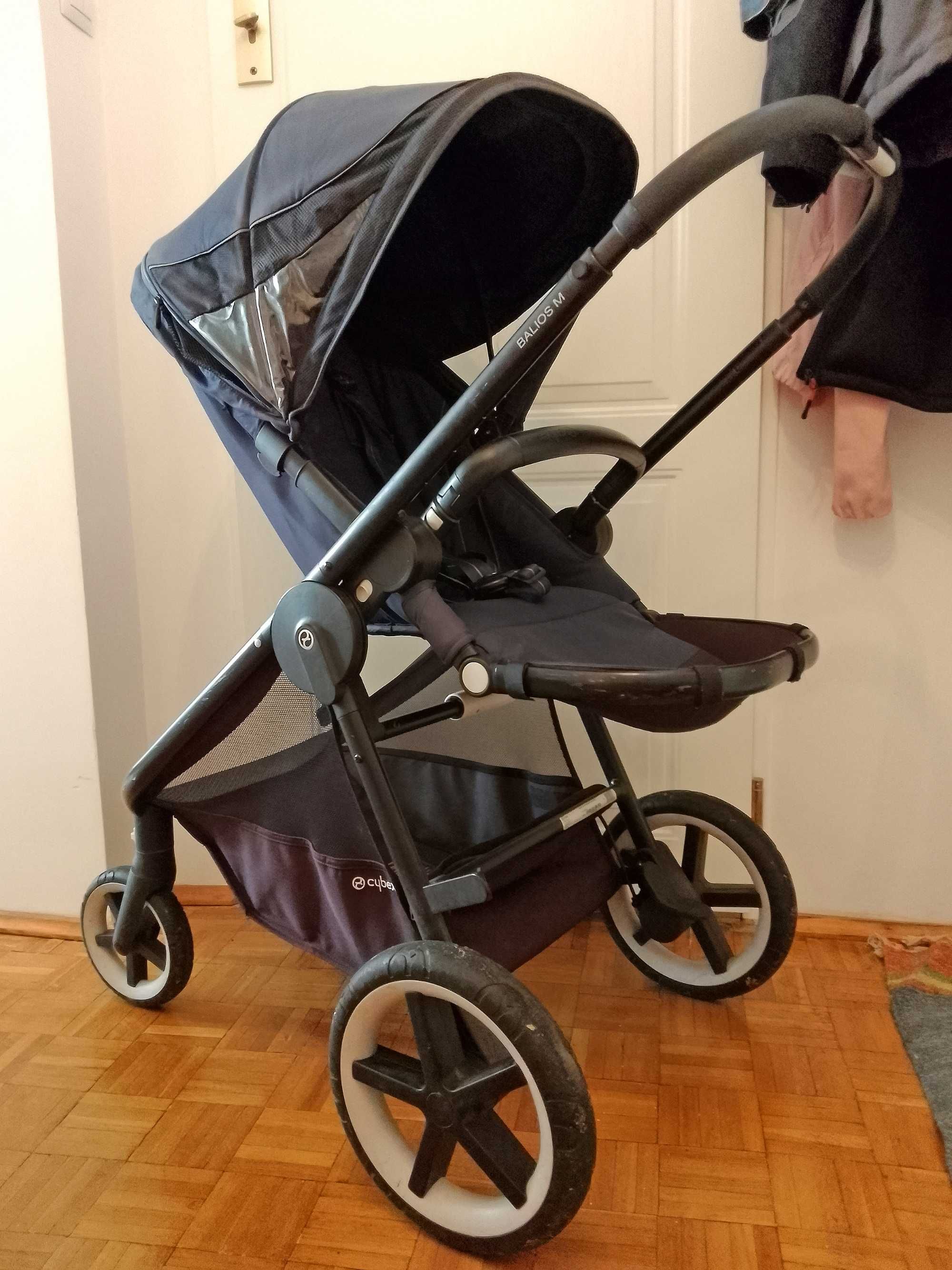 Wózek Cybex Balios M 3w1  (spacerówka, gondola, fotelik)