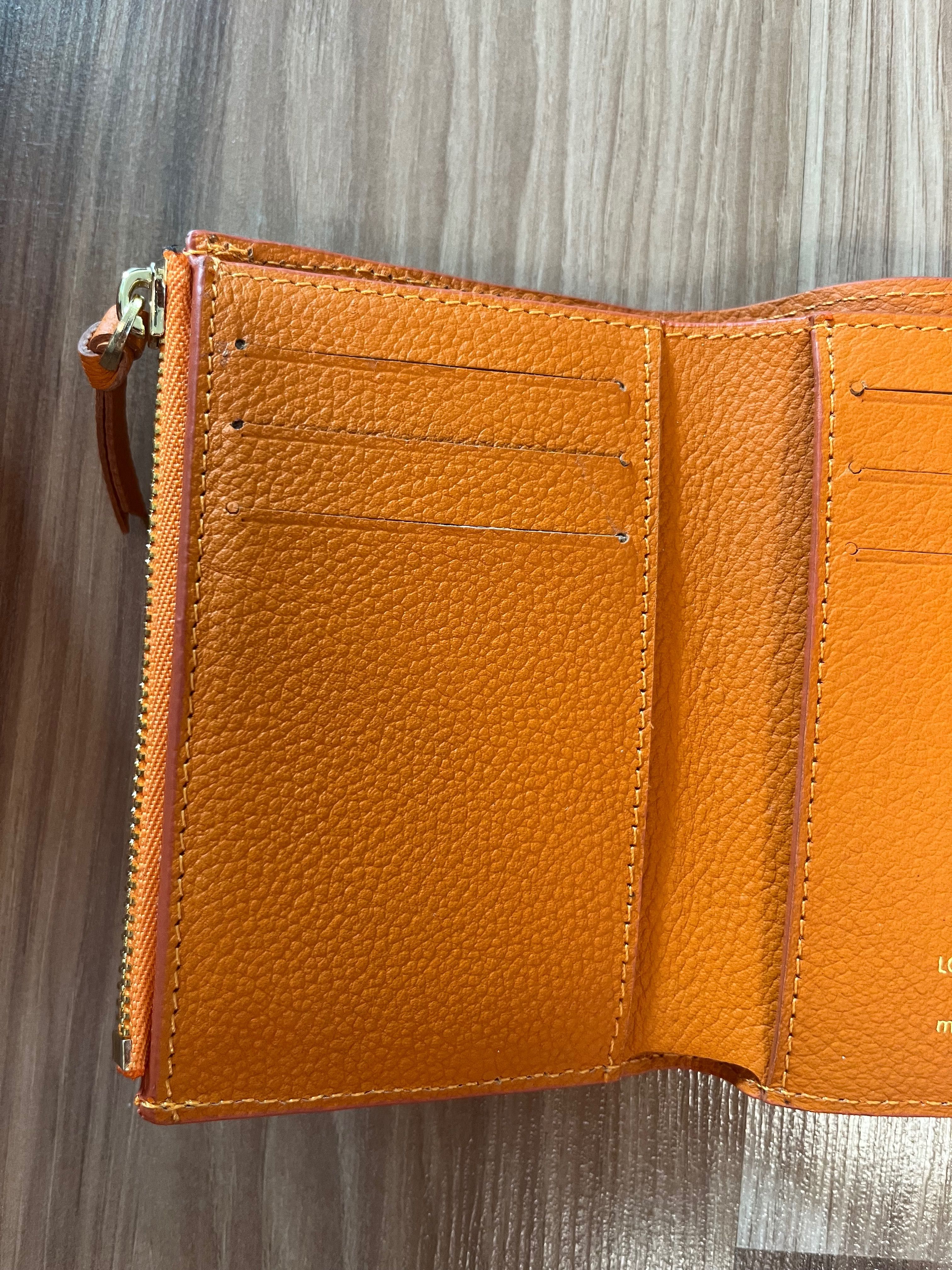 LV Louis Vuitton portfel skóra bydlęca