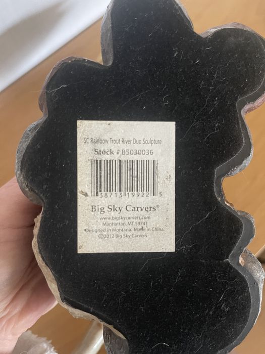 Escultura peça de decoração