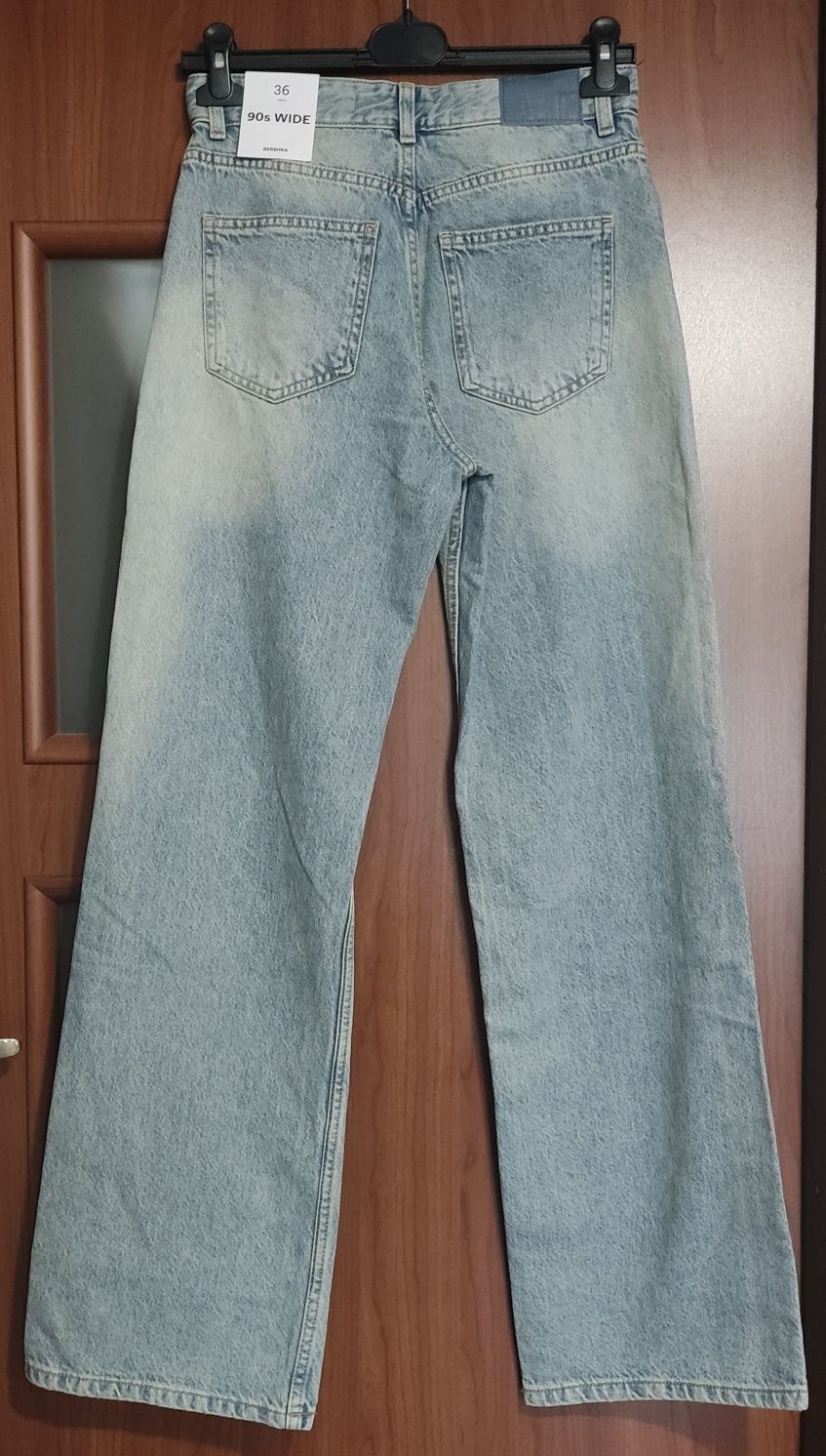 Bershka 90s wide jeans