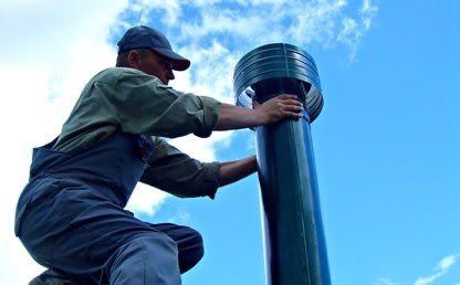 Чистка дымохода, котлов, печей, каминов