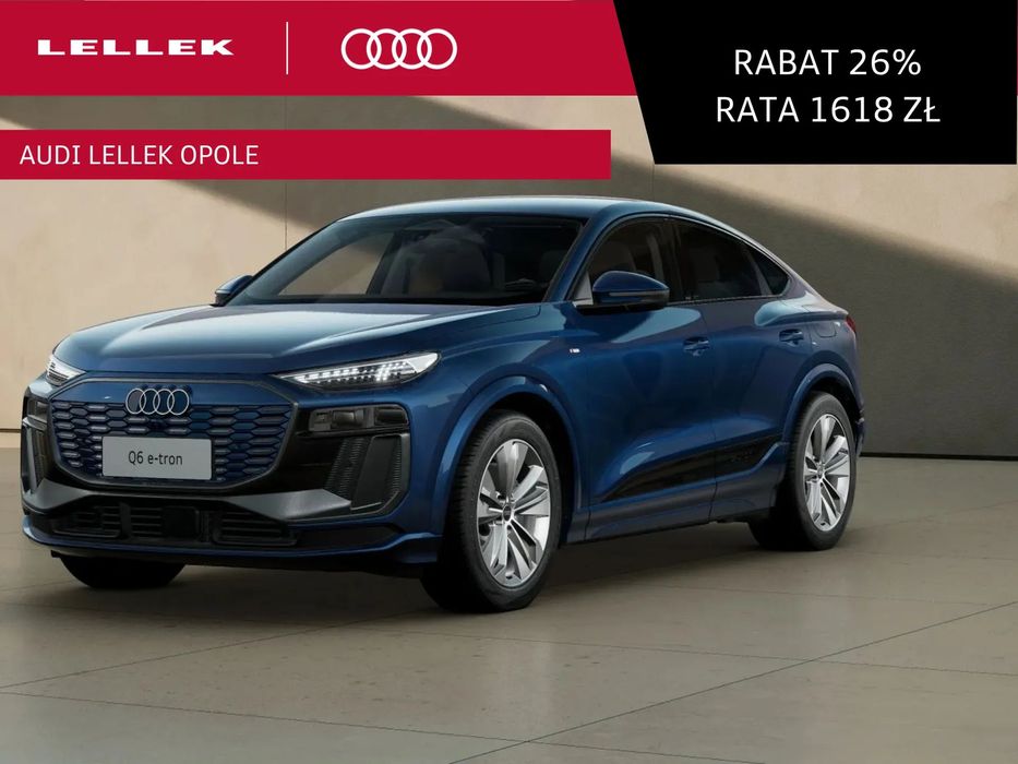 Audi Q6 Sportback e-tron Matrix Led rata w programie NaszEauto 1618 ZŁ (620)