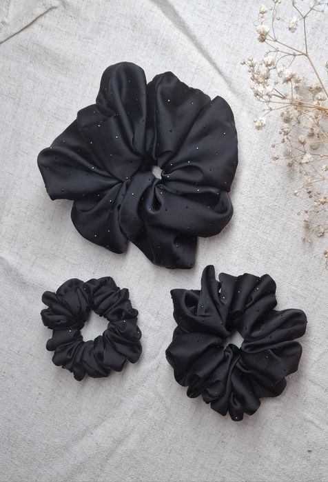 Gumka do włosów kryształek duża