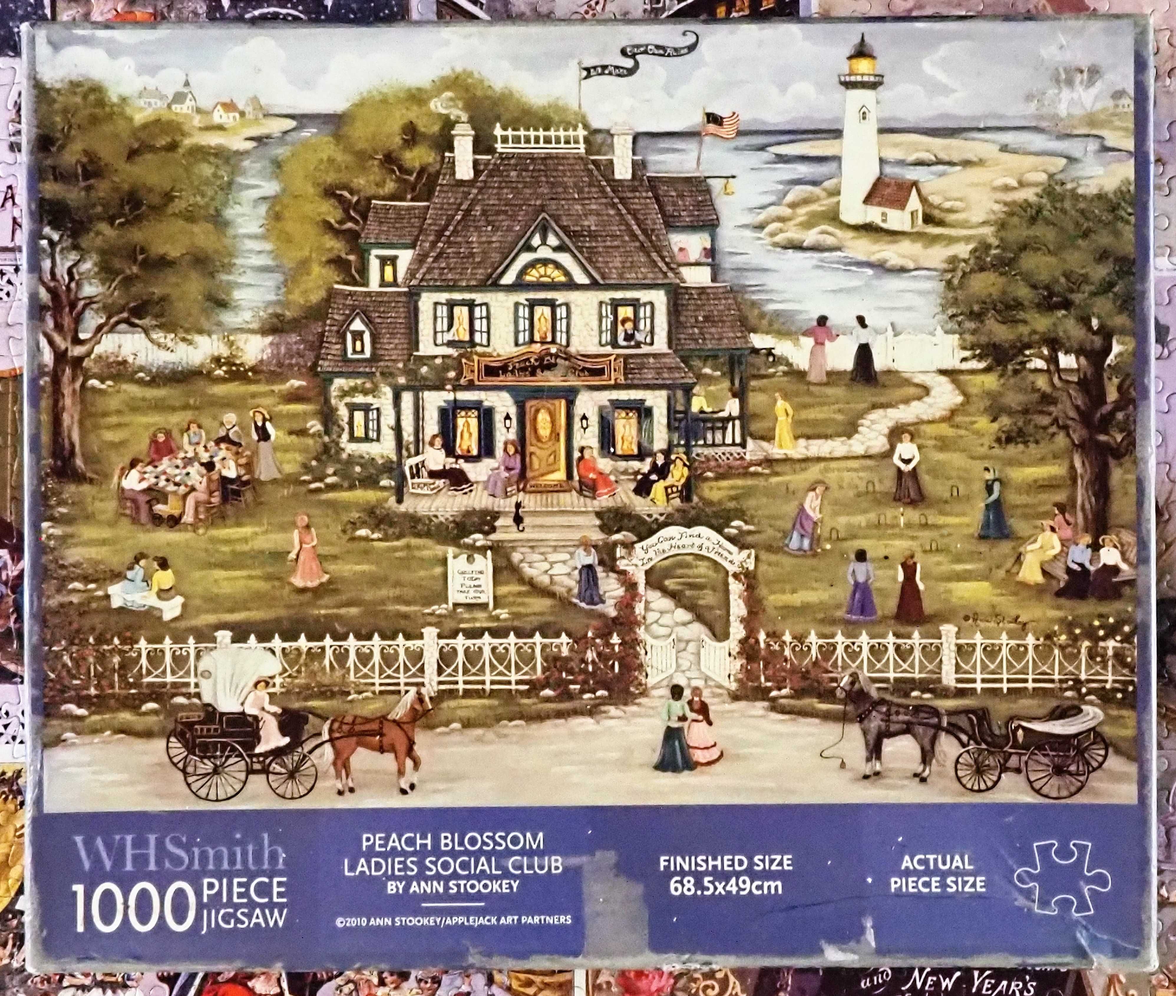 Puzzle WHSmith 1000 - Ann Stookey. Kompletne.