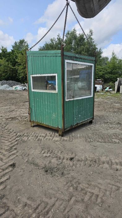 kontener socjalny, budka, stróżówka, portiernia