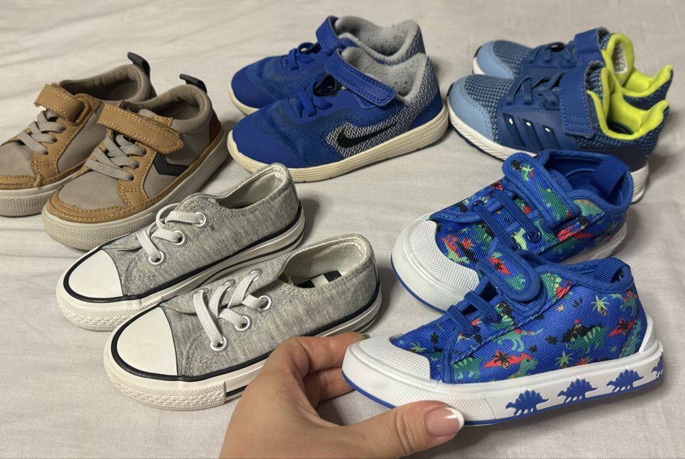 Кеди, кросівки Nike, adidas на хлопчика 21/22/23/25/26 фірм H&M, Next