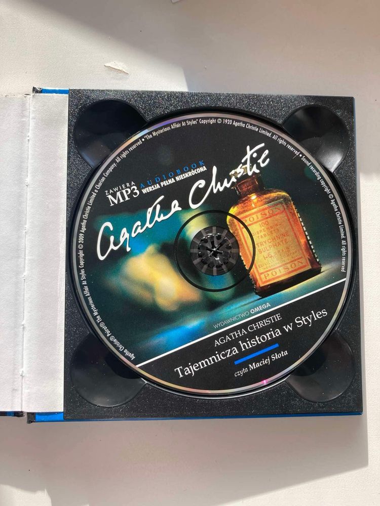 Tajemnicza hisroria w Styles - Agatha Christie Audiobook mp3 dvd